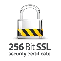 256 Bit SSL Security Certificate