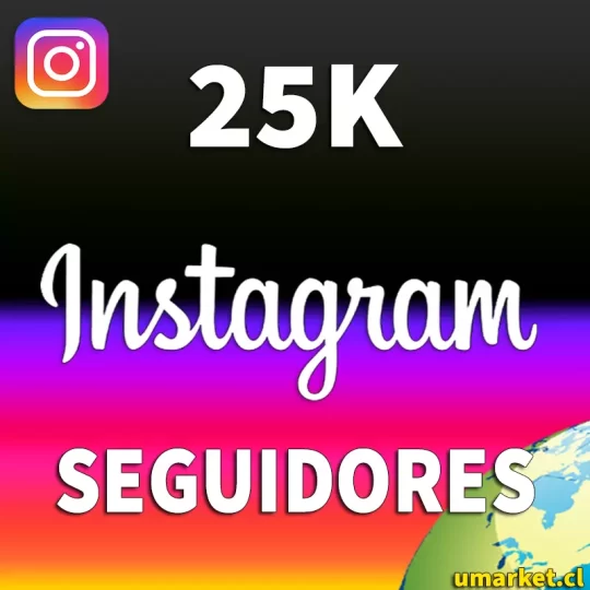 Comprar 25.000 Seguidores Instagram Chile