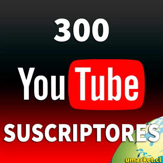 comprar 300 suscriptores youtube