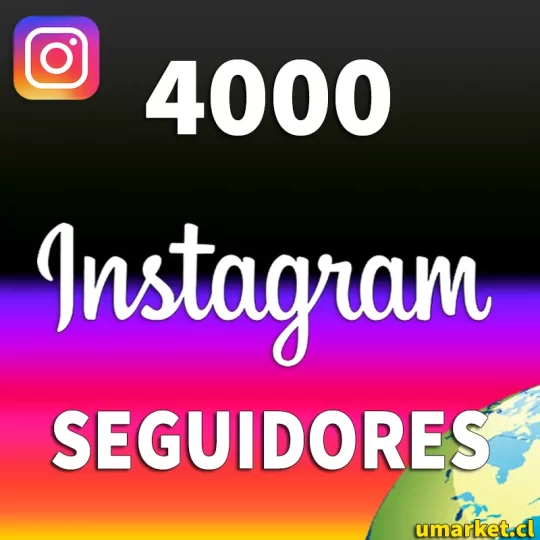 Comprar 4000 Seguidores Instagram Chile