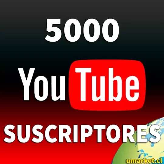 comprar 5000 suscriptores youtube chile reales baratos