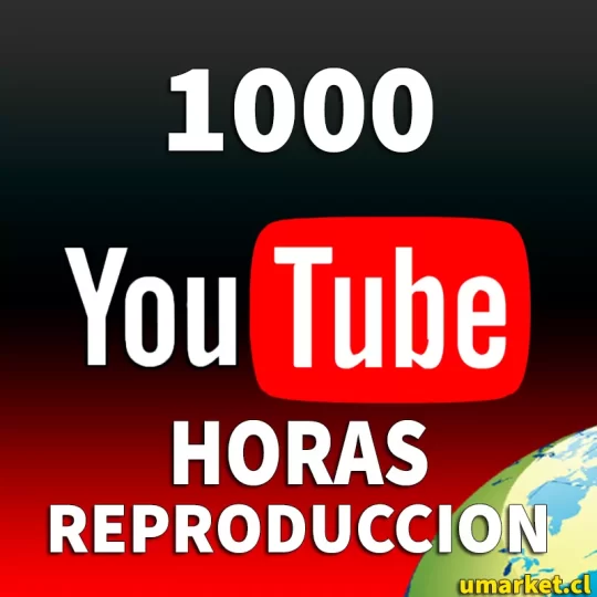 1000 horas de reproduccion para canal de youtube monetizacion