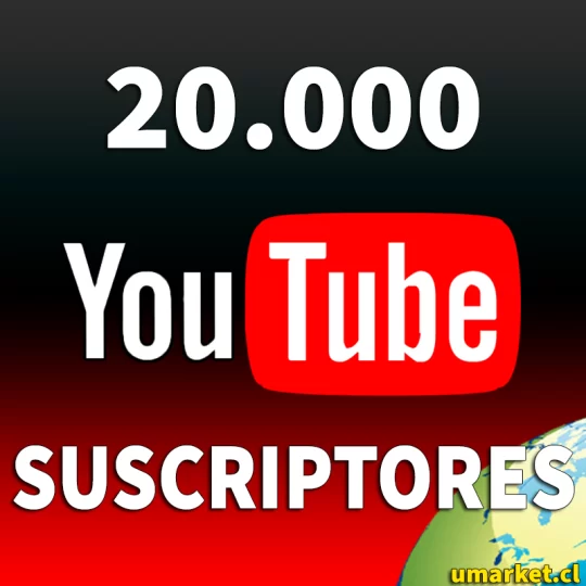 comprar 20000 suscriptores youtube chile reales baratos